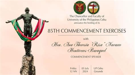 85th Commencement Exercises .